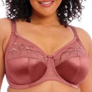 Elomi Cate Full Cup Banded Rosewood Pink Bra US Size 38O